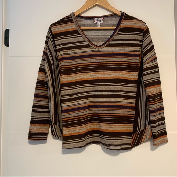 Lava | Striped Oversized Light Sweater - Picture 1 of 13